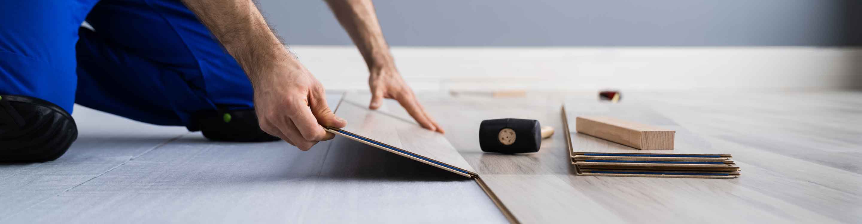 installation of wood look flooring in Birmingham, AL 