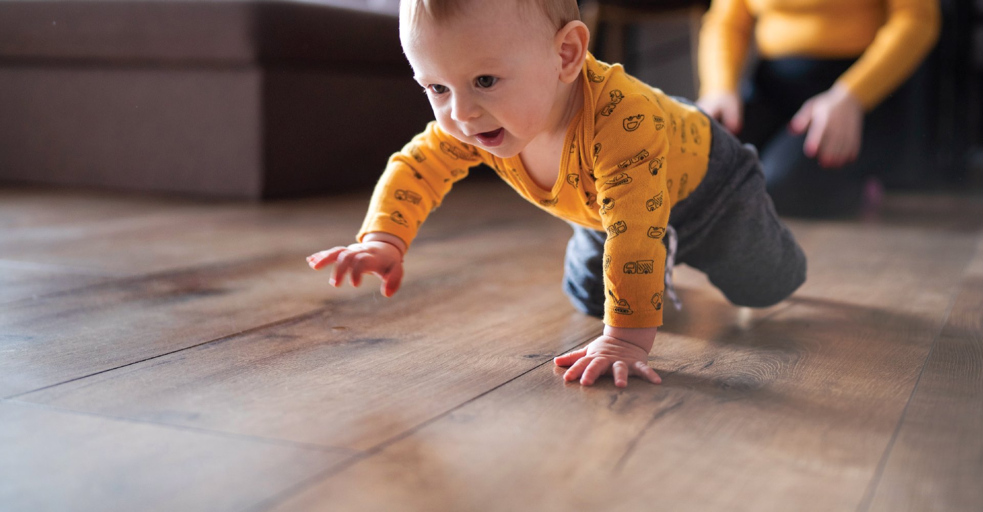 Hardwood Flooring with Baby in Vestavia, AL
