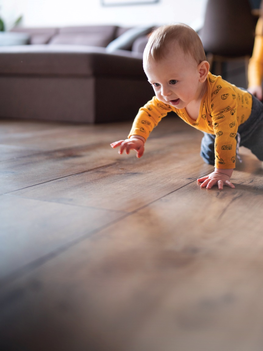 Hardwood Flooring with Baby in Vestavia, AL